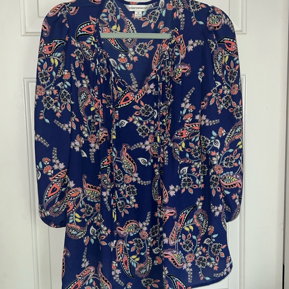 Sheer blouse